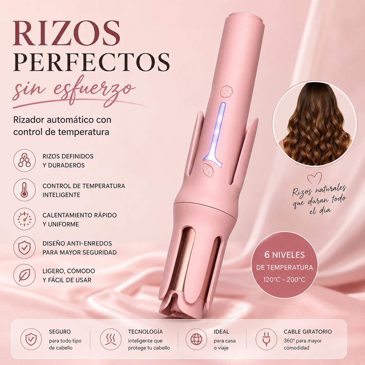 RIZADOR DE PELO